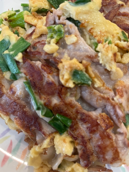 大阪人が作る　ねぎ焼き