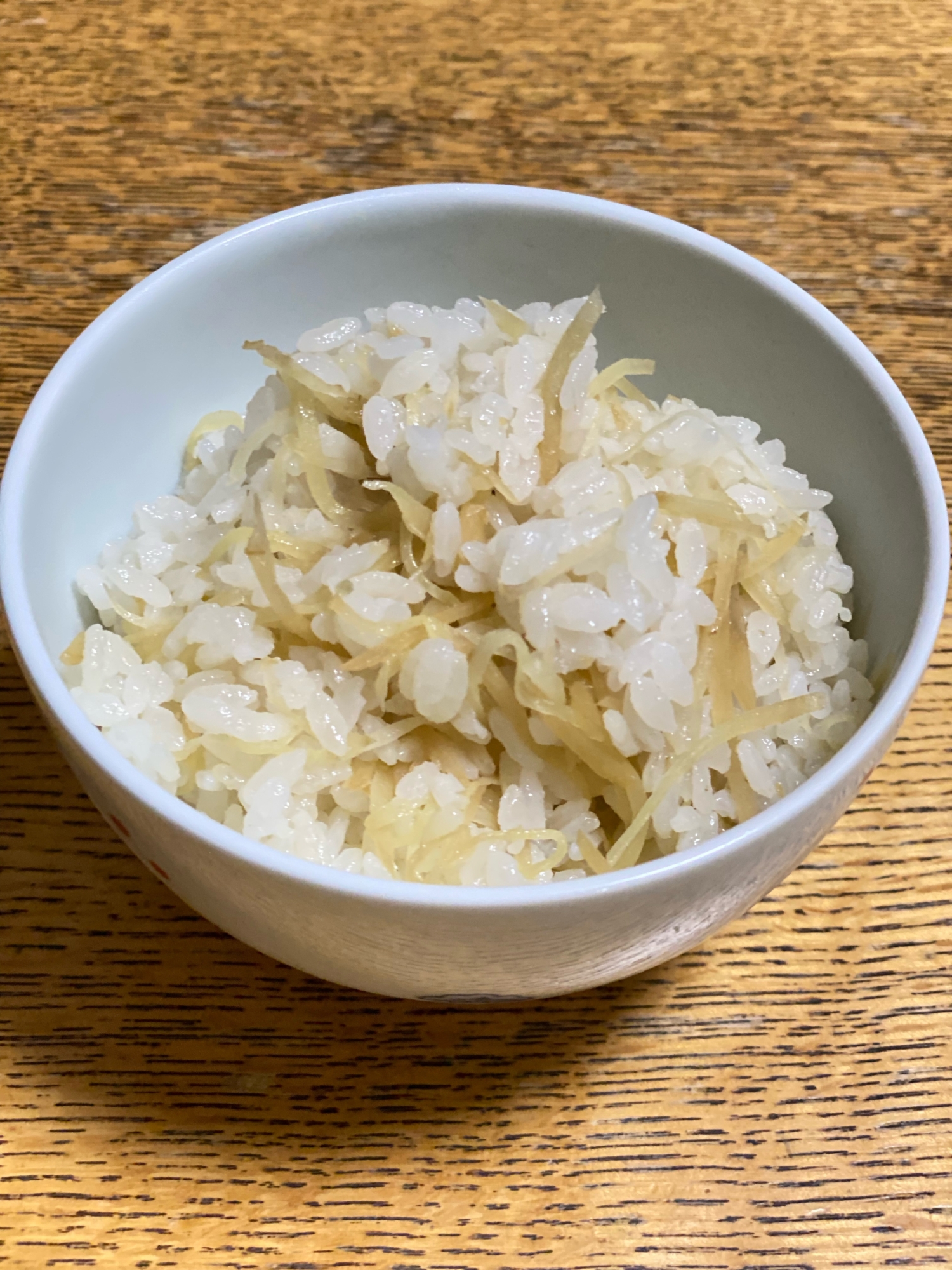 新生姜の炊き込みごはん