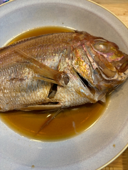 鯛の煮つけ