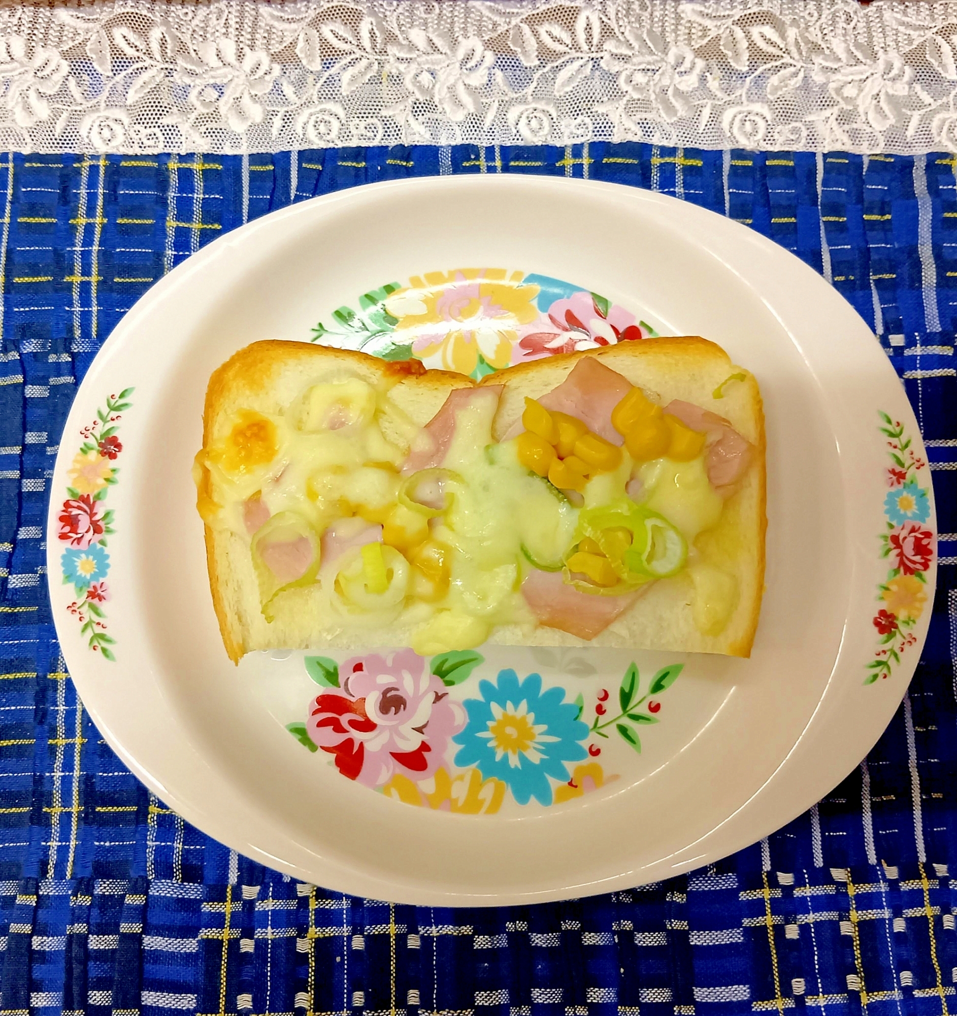 コーンピザトーストその2