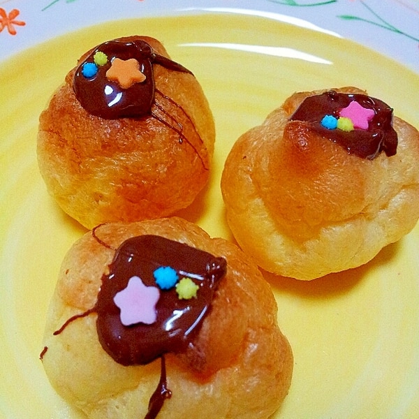 バレンタインにシュークリームで簡単 ミニエクレア レシピ 作り方 By ラズベリっち 楽天レシピ バレンタインにシュークリームで簡単 ミニエクレア レシピ 作り方 By ラズベリっち 楽天レシピ