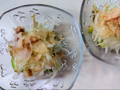 簡単！アボカドオニオンサラダ_その2