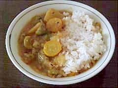 ズッキーニの野菜カレー