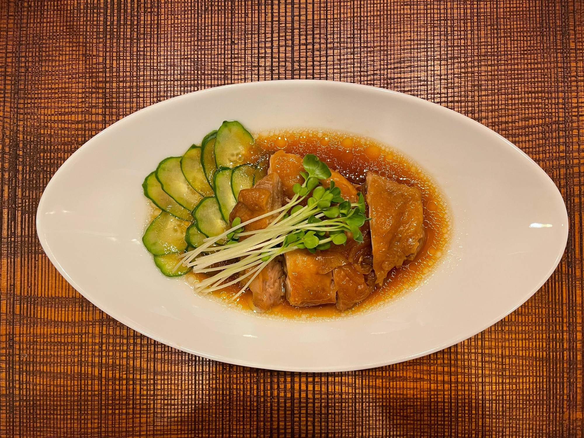 ほったらかしで出来る！シンプルな鶏肉の甘酢煮！