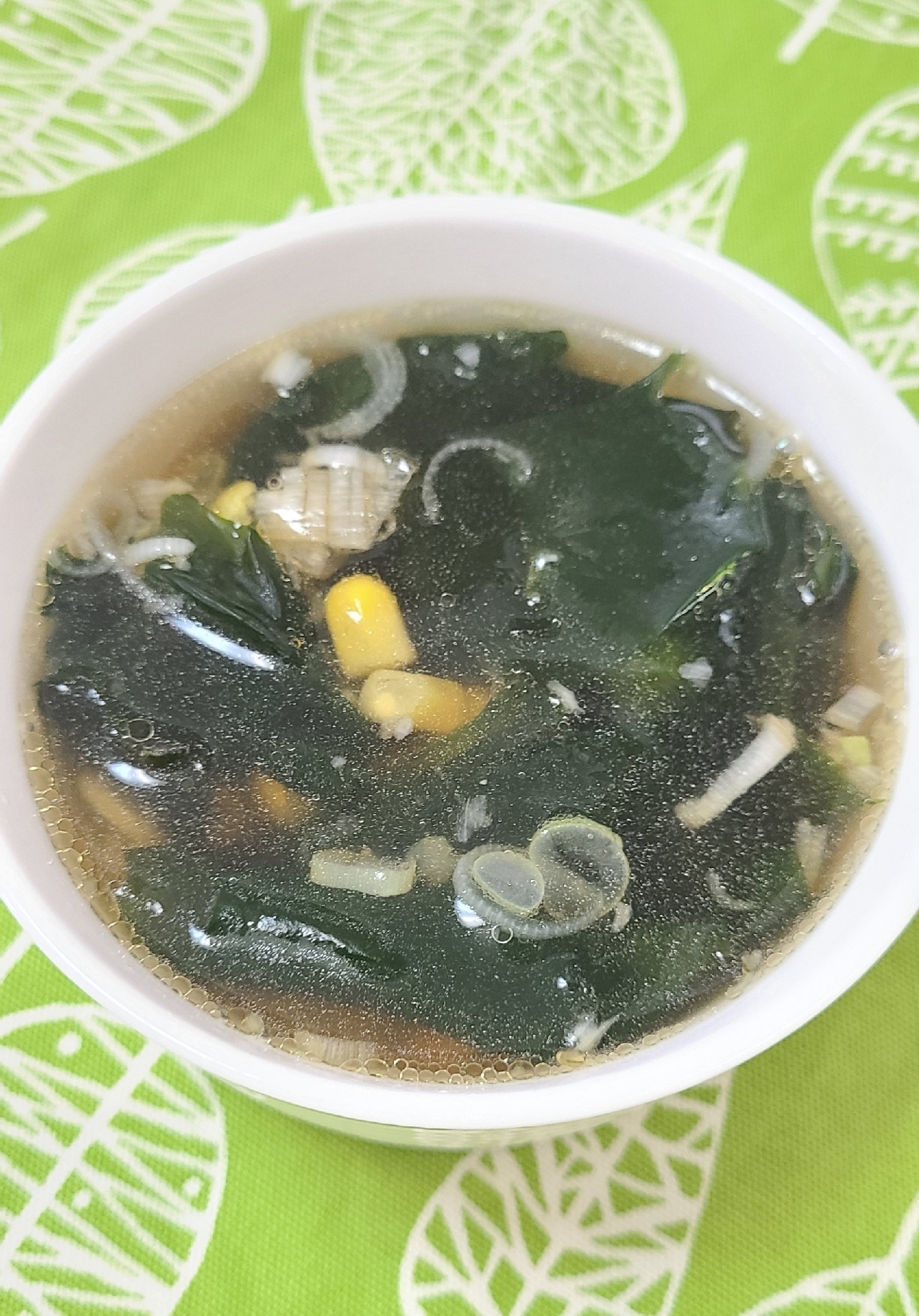 中華わかめスープ