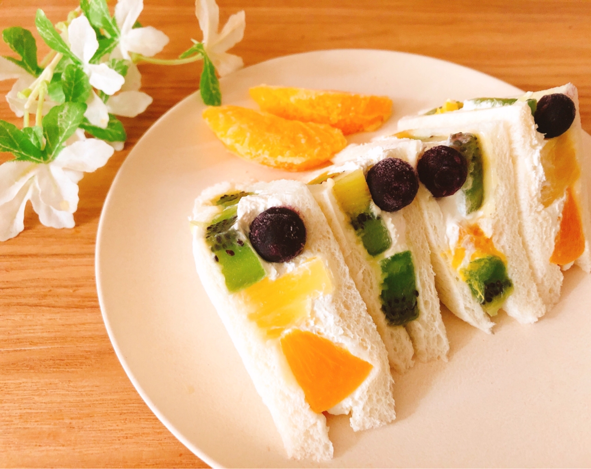 練乳ヨーグルト フルーツサンド レシピ 作り方 By Sweet Sweet 楽天レシピ