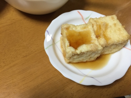 トロトロ熱々あんかけあげだし豆腐