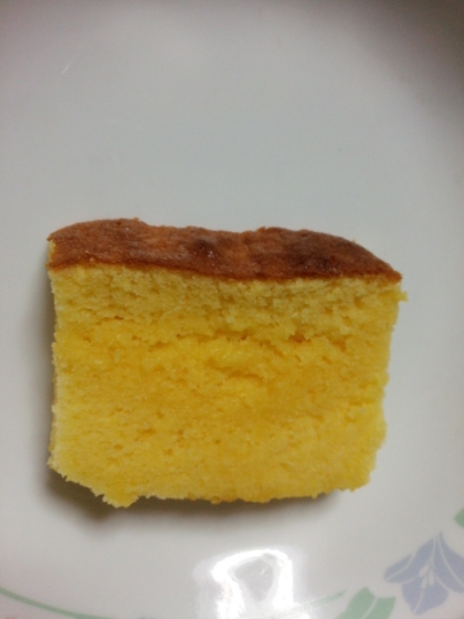 天ぷら粉で☆しっとり黄金の卵ケーキ