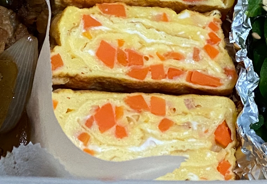 卵焼き✨人参たっぷり