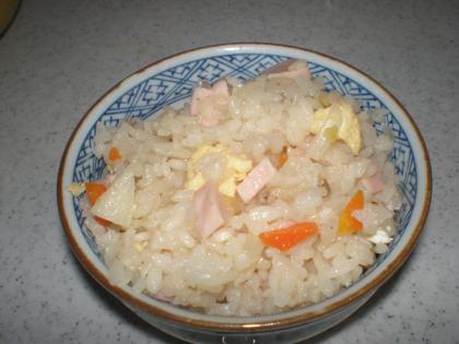 炊飯器☆炊き込みチャーハン