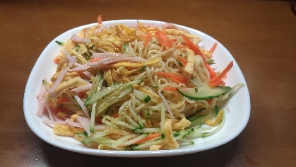 冷やし中華
そろそろ食べ納めですね
美味しくできました♪
レシピありがとうございました！