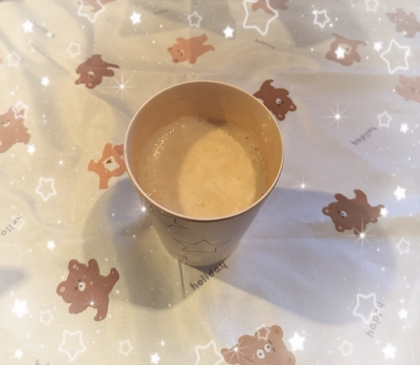レンジで1人分☆酒粕の甘酒(濃いめ)