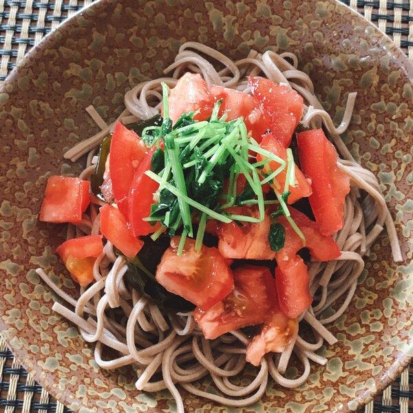 簡単ヘルシー トマトと若芽のぶっかけ蕎麦 レシピ 作り方 By 酔いどれんぬ 楽天レシピ 簡単ヘルシー トマトと若芽のぶっかけ蕎麦 レシピ 作り方 By 酔いどれんぬ 楽天レシピ