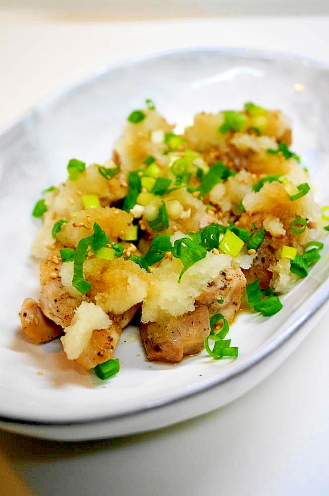 さっぱり鶏肉を食べたい時は！鶏肉のおろしポン酢