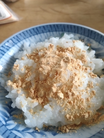 きな粉ご飯