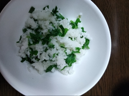 大根葉の菜飯