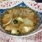カルディレシピ☆「鶏だし鍋つゆ」で本格鶏野菜スープ