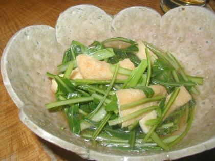 道の駅で、初めて壬生菜を買いました。シャキシャキの食感でとってもおいしいですね。ごちそうさまでした。