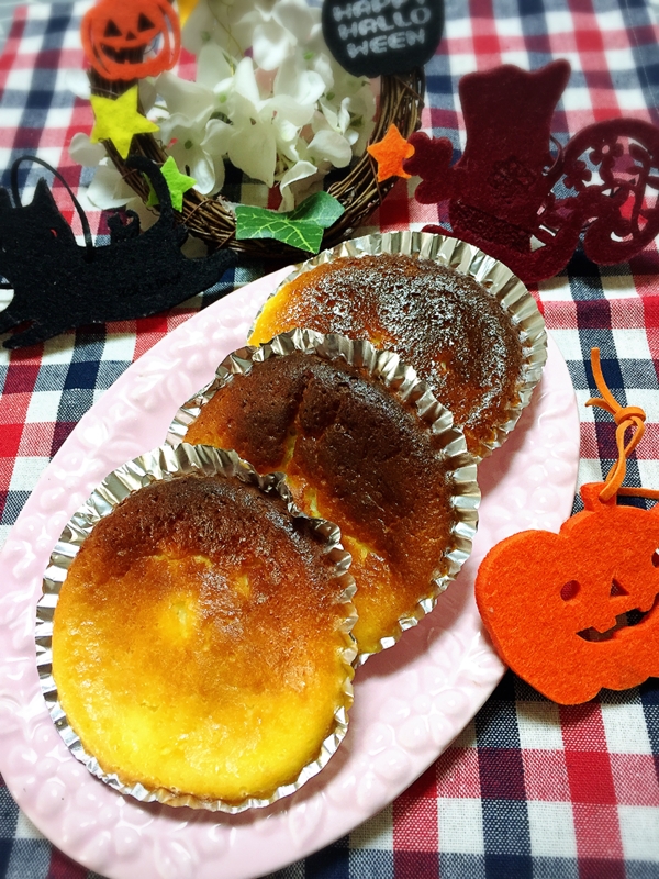 【ハロウィン2016】☆ヘルシーチーズケーキ☆