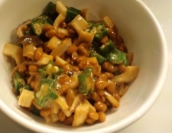 スルメイカ*オクラ*納豆★冷やし麺やごはんに