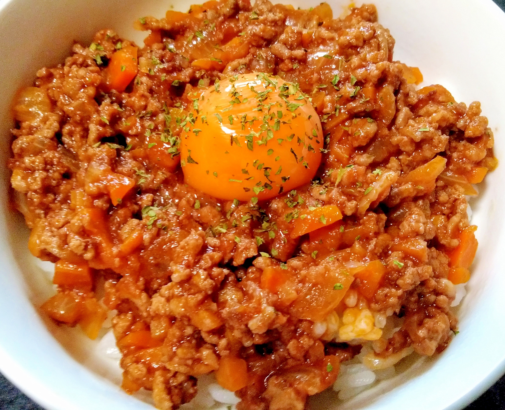 ミートソース丼の作り方！