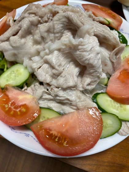 ゆで方がポイント!柔らか豚しゃぶサラダ