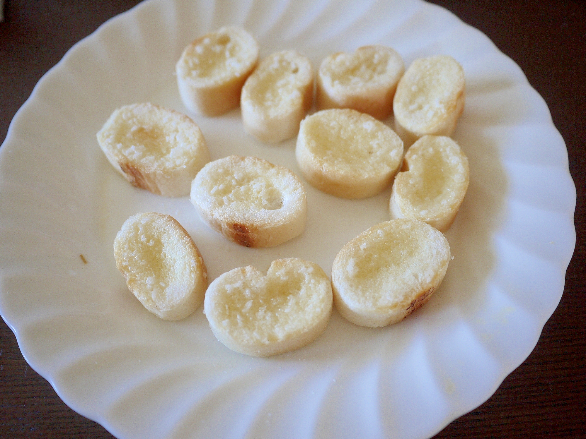 レンジでお麩ラスク