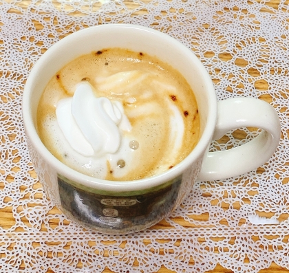 ホット豆乳コーヒー