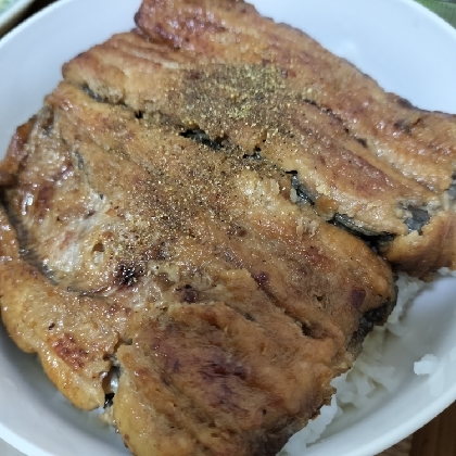 スタミナ食♪♪電子レンジで簡単♪♪うなぎ丼