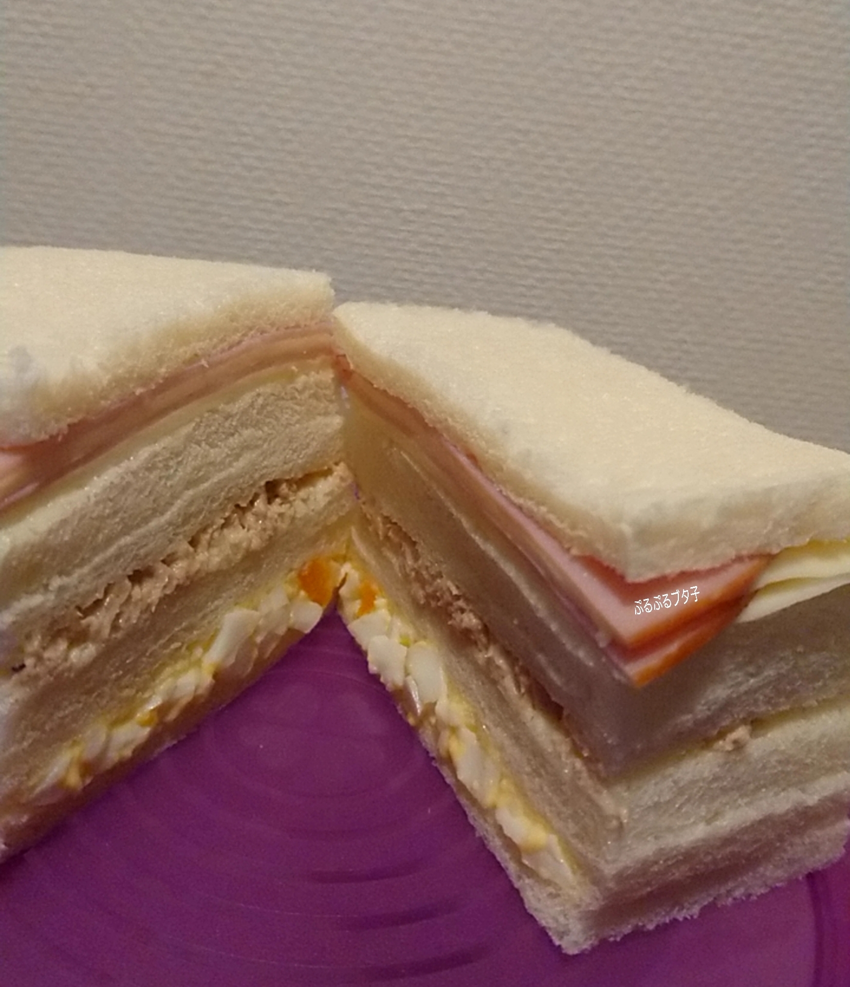 ☆お弁当☆我が家の定番サンドイッチ