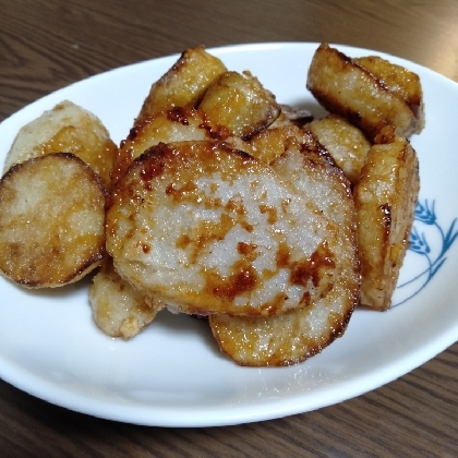 里芋の消費に作ってみました！すぐに作れるし、ホクホクしてて美味しかったです！