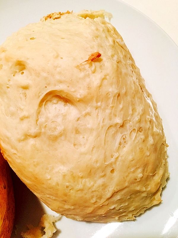 幼児食☆オリーブオイルとご飯で焼くパン