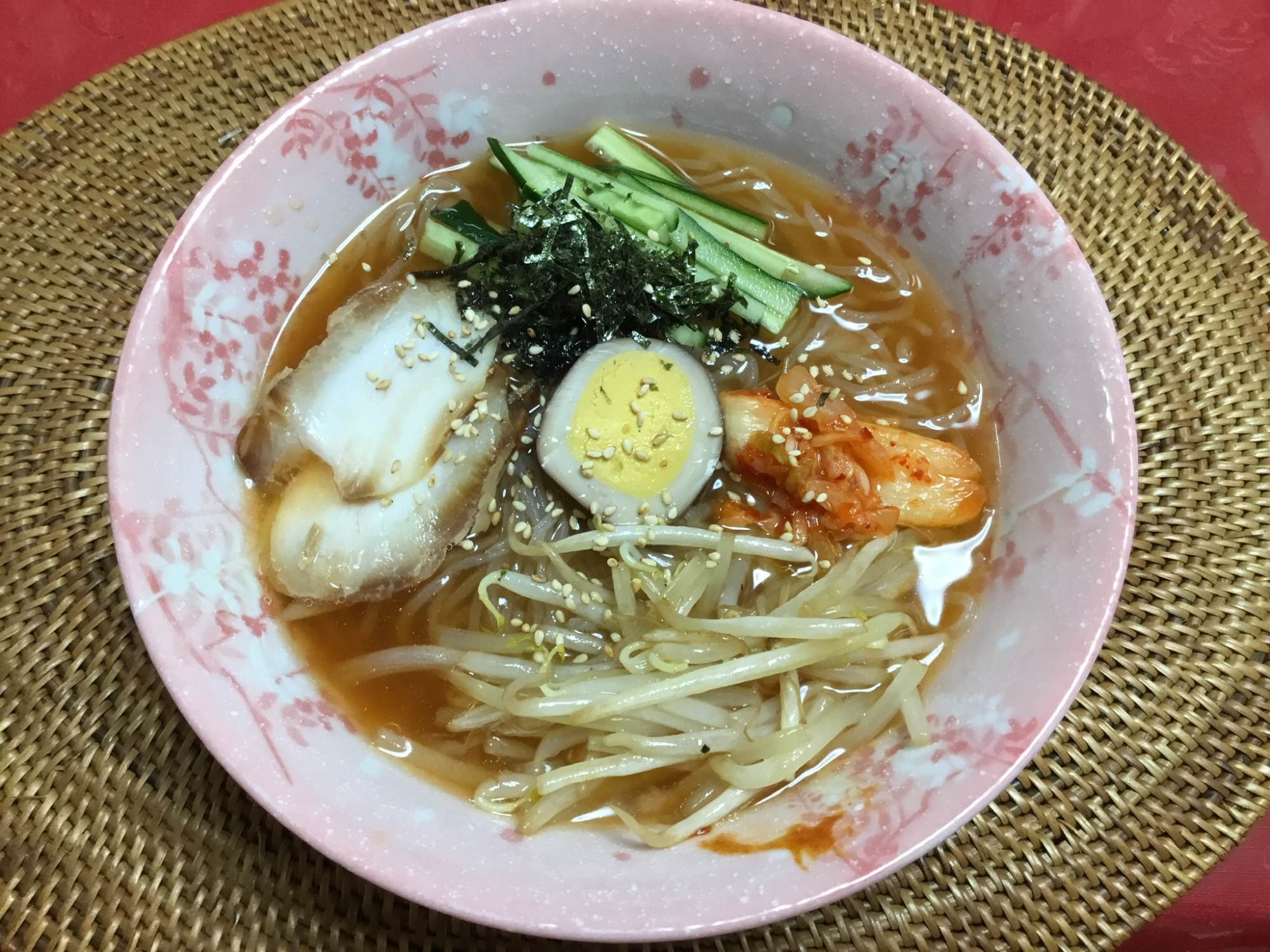 カルディのキムチ冷麺