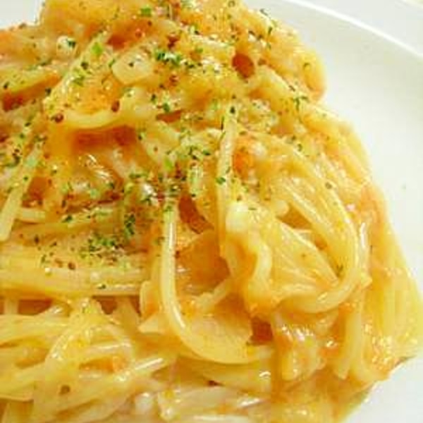 たまねぎとにんじんで オレンジ色のクリームパスタ レシピ 作り方 By チマリ1028 楽天レシピ たまねぎとにんじんで オレンジ色のクリームパスタ レシピ 作り方 By チマリ1028 楽天レシピ