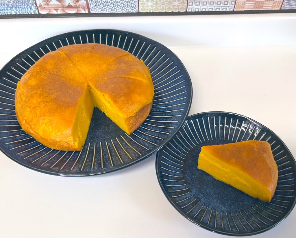 ホットクックで!カボチャケーキ