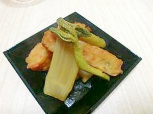 春野菜！ウドと薩摩揚げの煮物