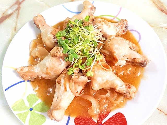 チリヤッサ風!手羽元のピリ辛炒め煮♪