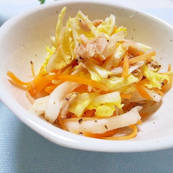 白菜と人参のツナペッパー和え レシピ 作り方 By Fumi 楽天レシピ 白菜と人参のツナペッパー和え レシピ 作り方 By Fumi 楽天レシピ