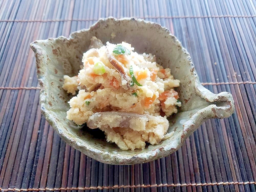 栄養たっぷり！素朴な味わい おからの煮物