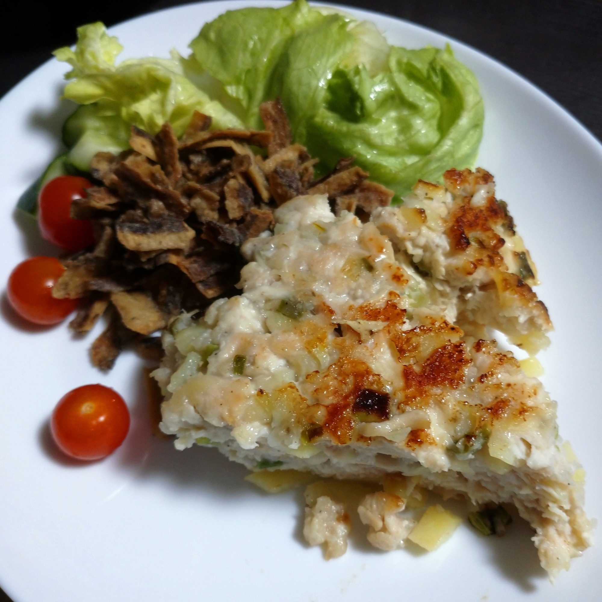 鶏むね肉の…ハンバーグ？