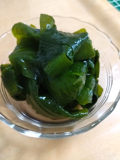 生ワカメのお刺身☆ポン酢や生姜醤油で