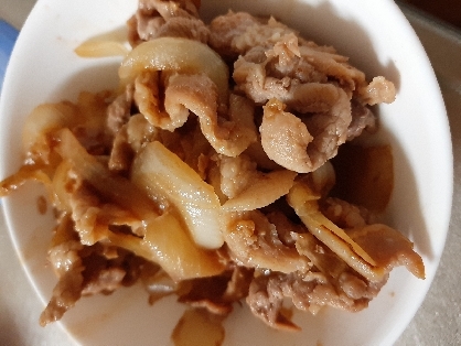 子どもにも好評♪豚肉と玉ねぎのガリマヨポン♪