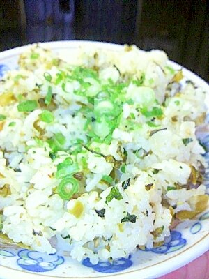 【高菜ごはん♡】 1度作ってみてね☺【簡単】絶品な高菜炒飯 by thanks＊iku