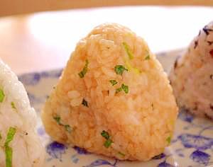 ネギ明太子おにぎり