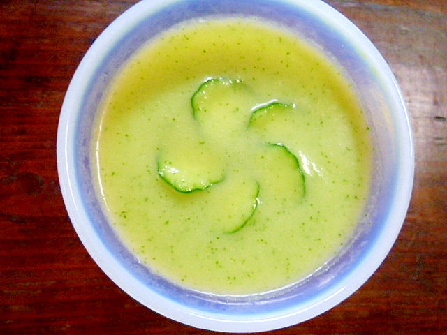 きゅうりのひんやり冷たいポタージュ レシピ 作り方 By 身の茸335 楽天レシピ きゅうりのひんやり冷たいポタージュ レシピ 作り方 By 身の茸335 楽天レシピ