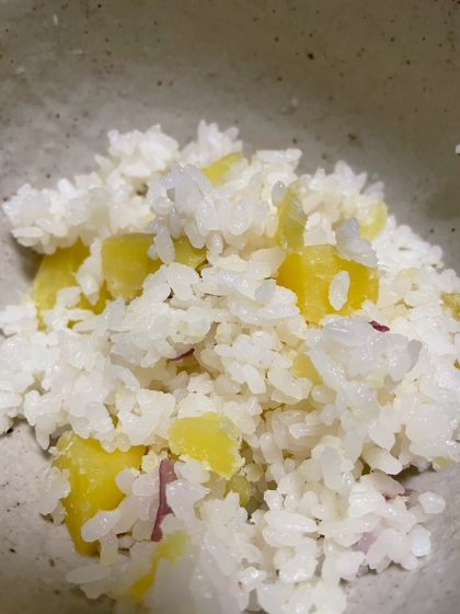 芋も米もちょうど良い炊き具合でした。