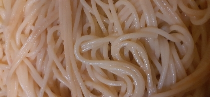 電子レンジで簡単明太マヨパスタ