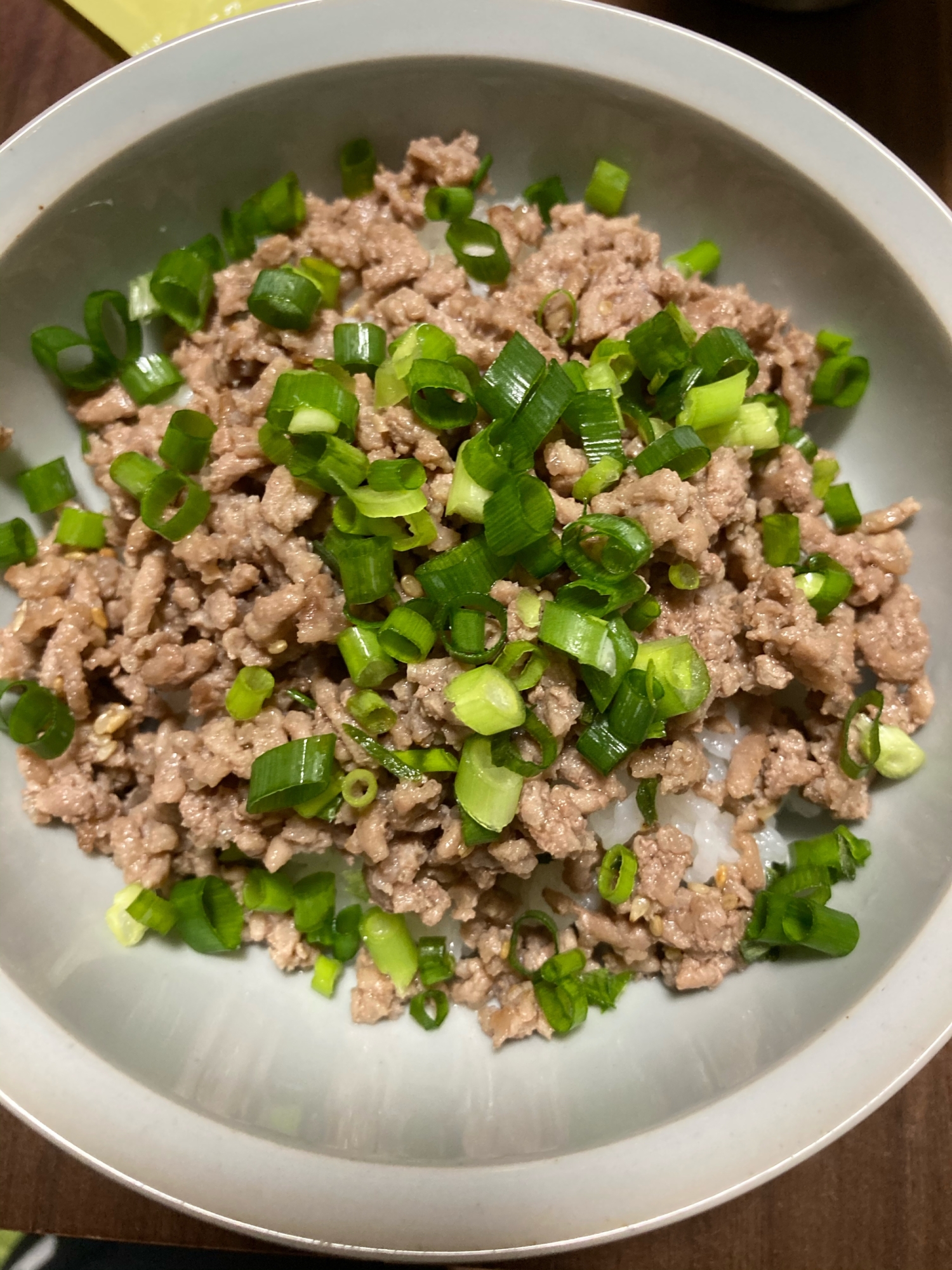 ネギそぼろご飯☆