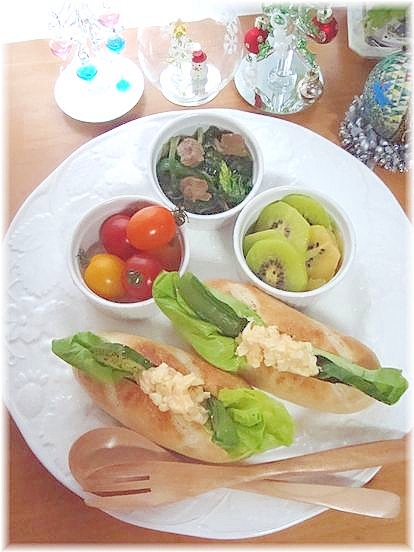 プチパンDEワンプレートランチ♪