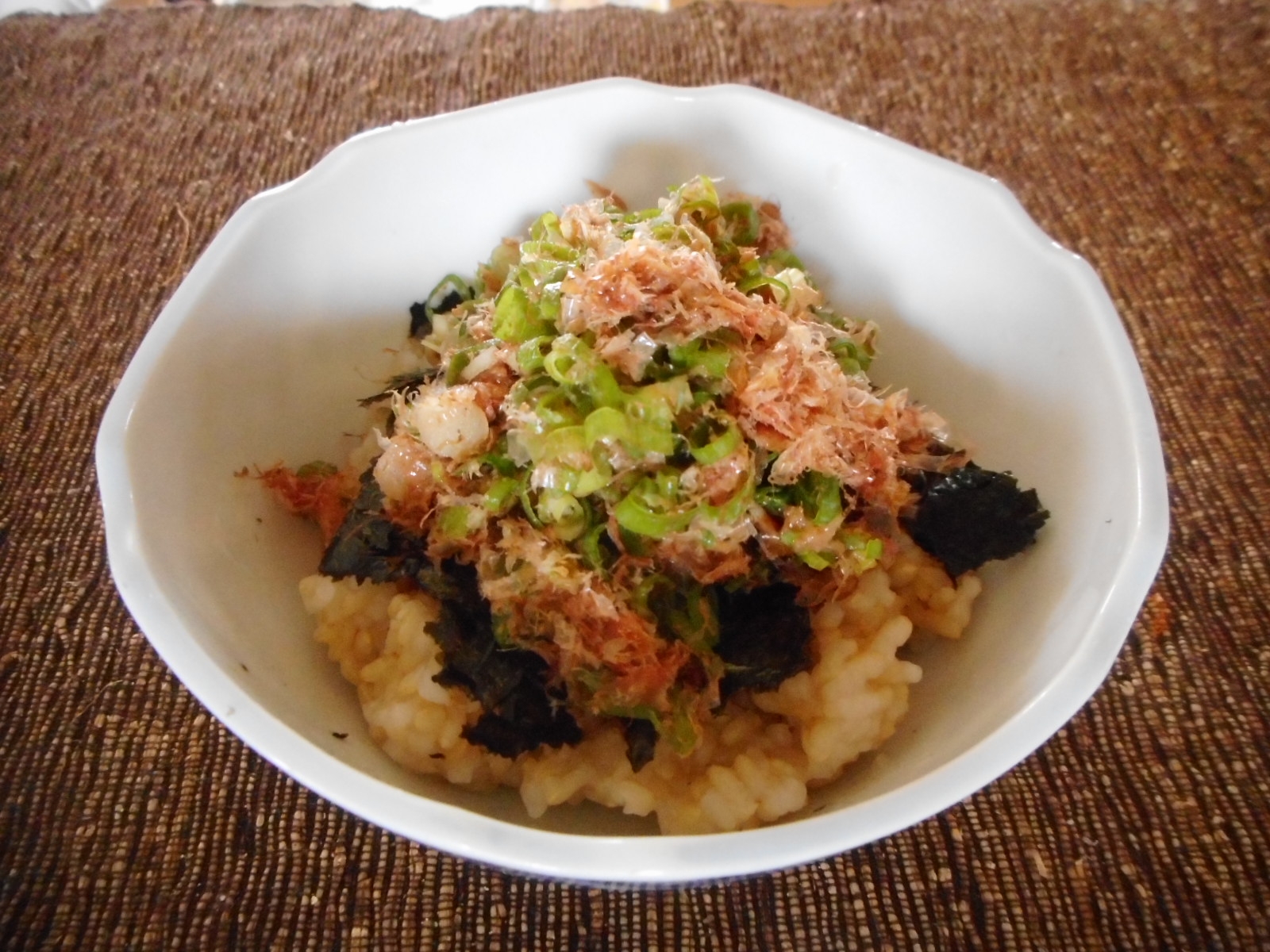 ネギおかか梅丼